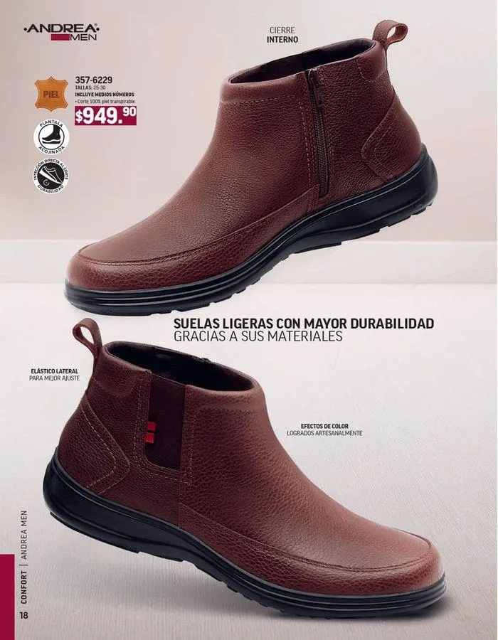 Catálogo de ANDREA - CALZADO CABALLERO 26 de agosto al 25 de enero 2025 - Pagina 87