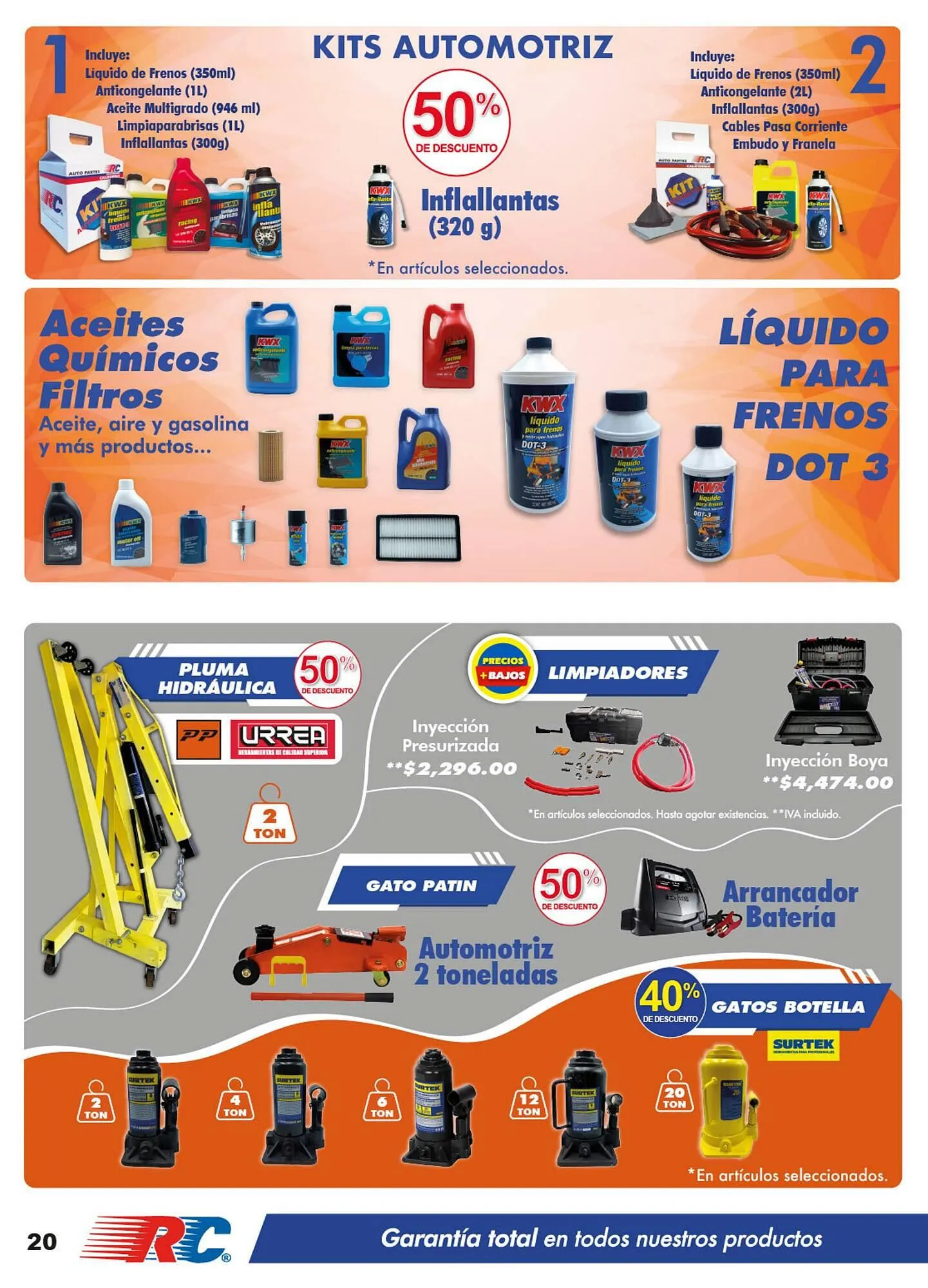 Catálogo de Catálogo Refaccionaria California 1 de julio al 31 de julio 2025 - Pagina 20