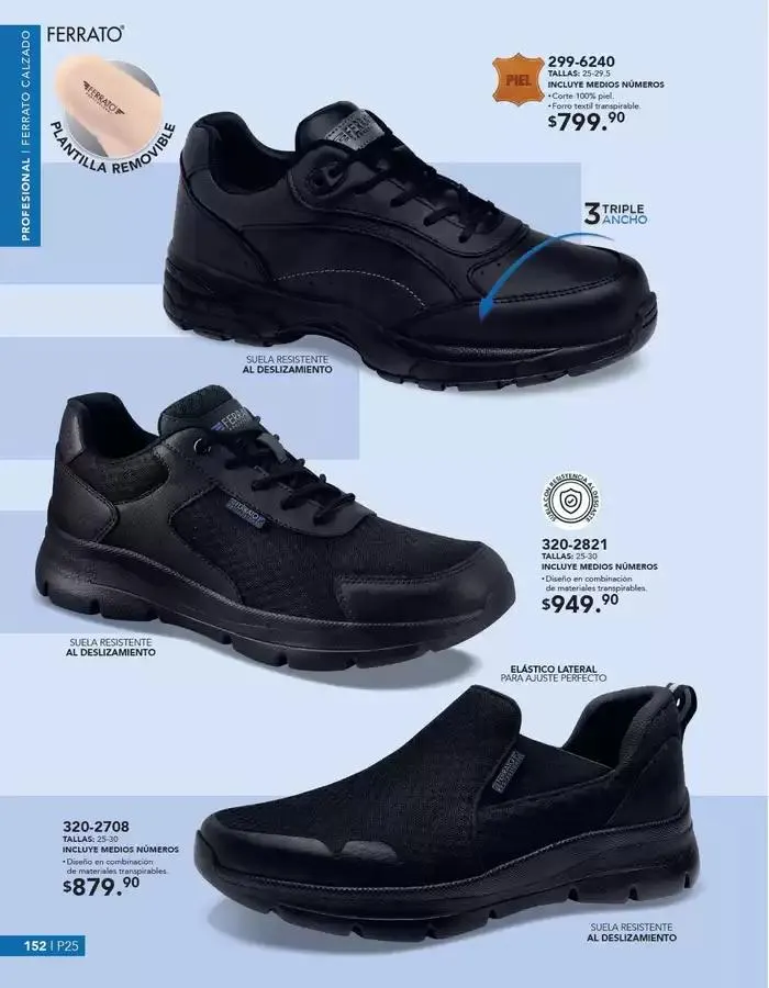 Catálogo de ANDREA | CALZADO CABALLERO 26 de enero al 24 de mayo 2025 - Pagina 152