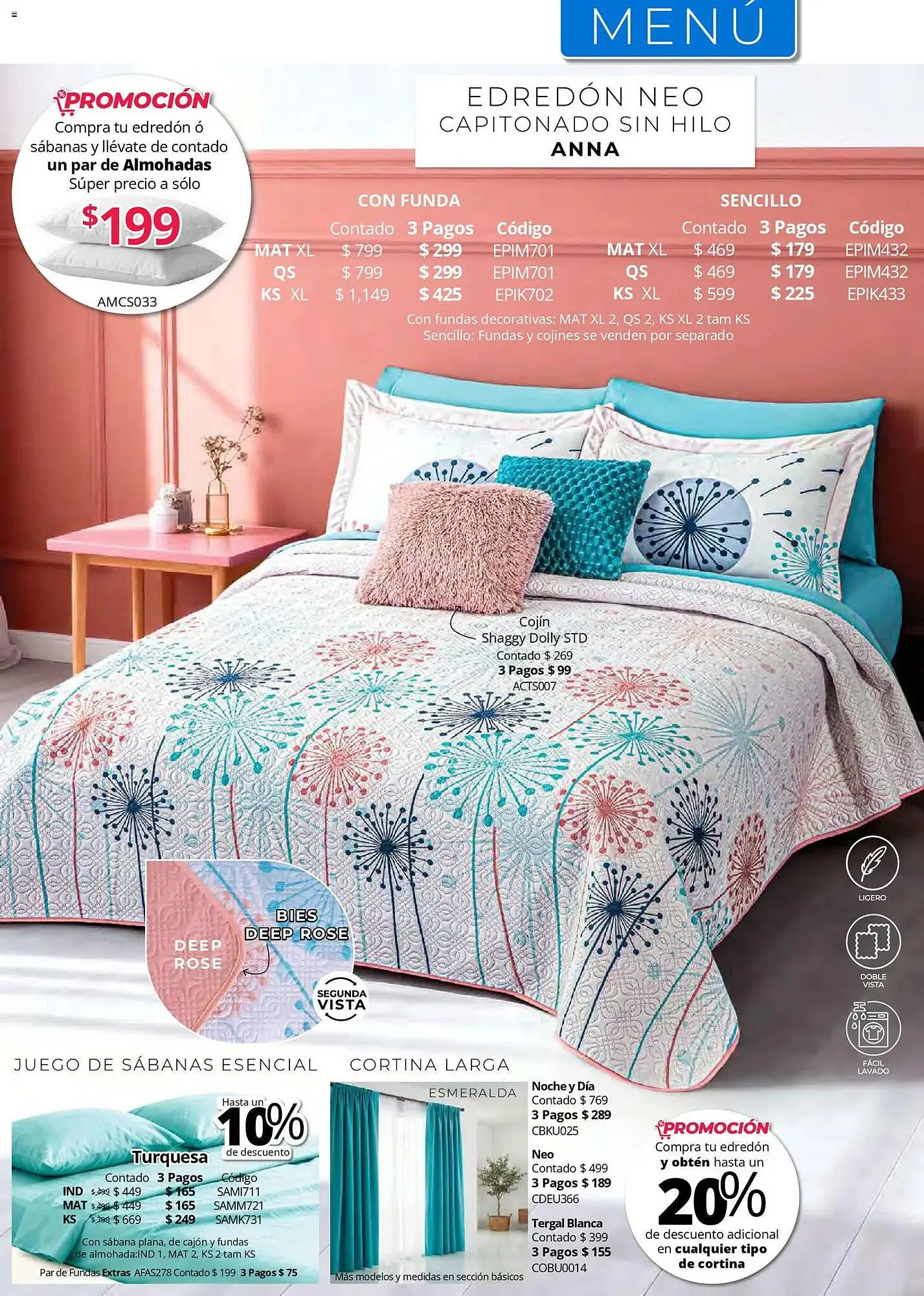 Catálogo de Catálogo Colchas Concord 1 de mayo al 1 de agosto 2026 - Pagina 81
