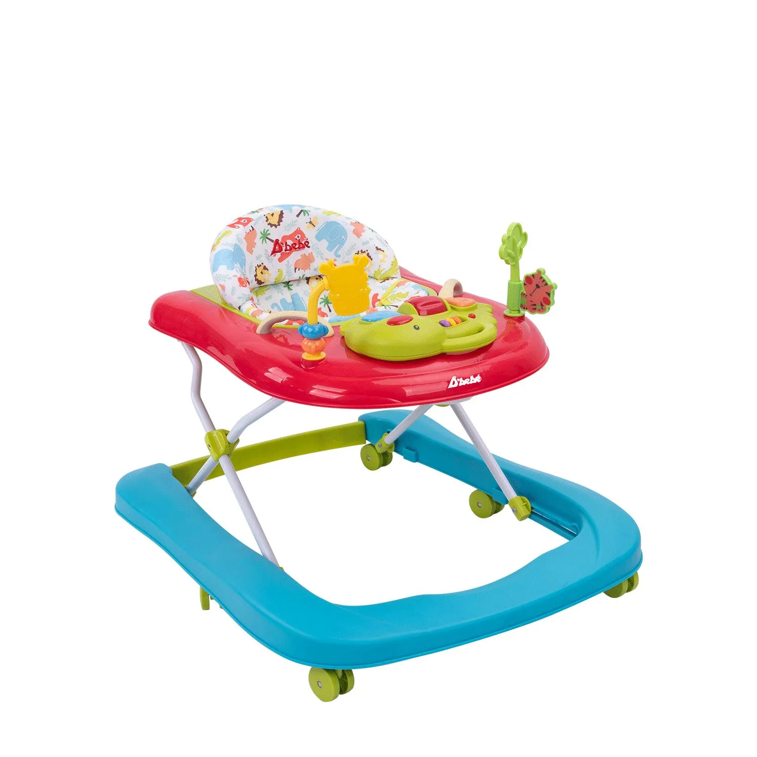 Andadera Caminadora D´bebé Jungle 2 en 1 Roja