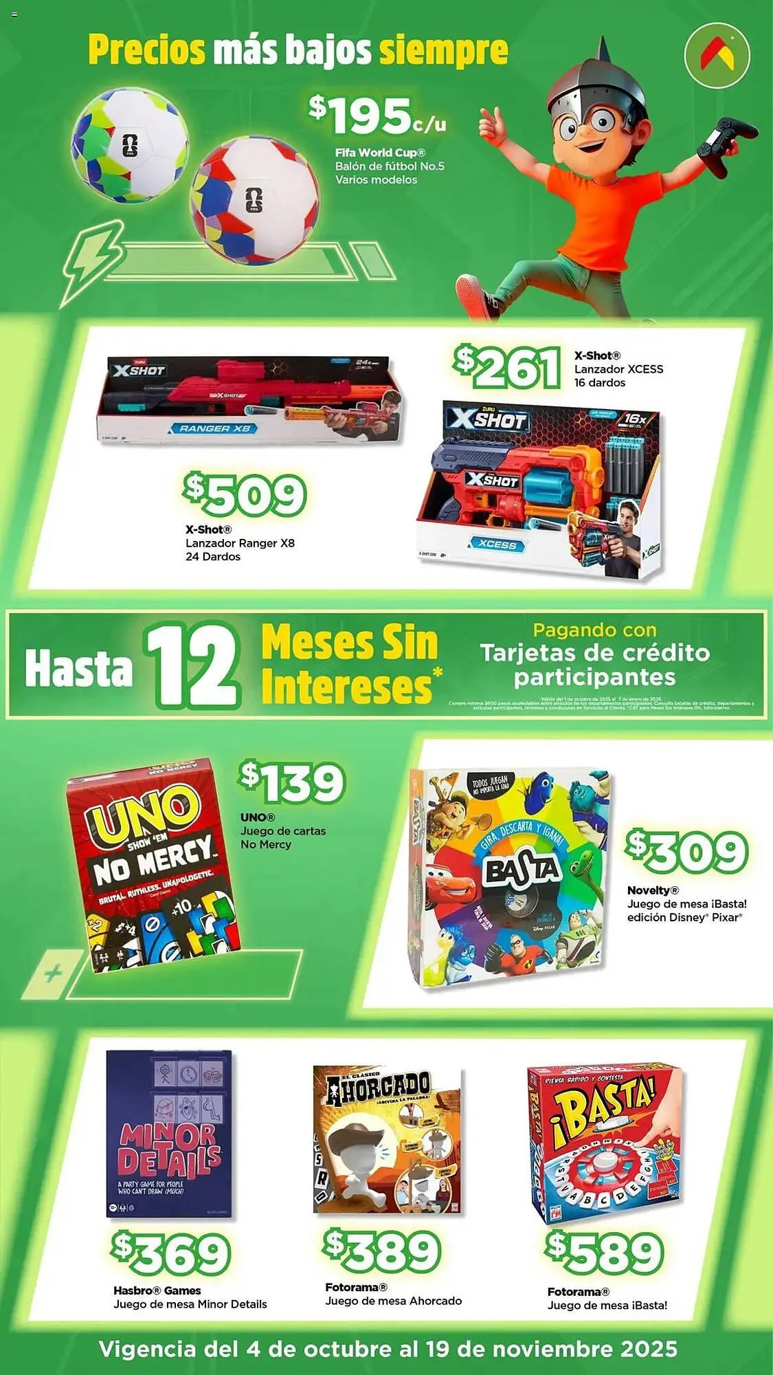 Catálogo de Folleto Bodega Aurrerá 4 de octubre al 20 de noviembre 2025 - Pagina 2