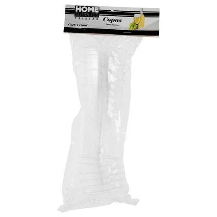 Copa Transparente Resina Virgen Mediano Gairet 6 Piezas