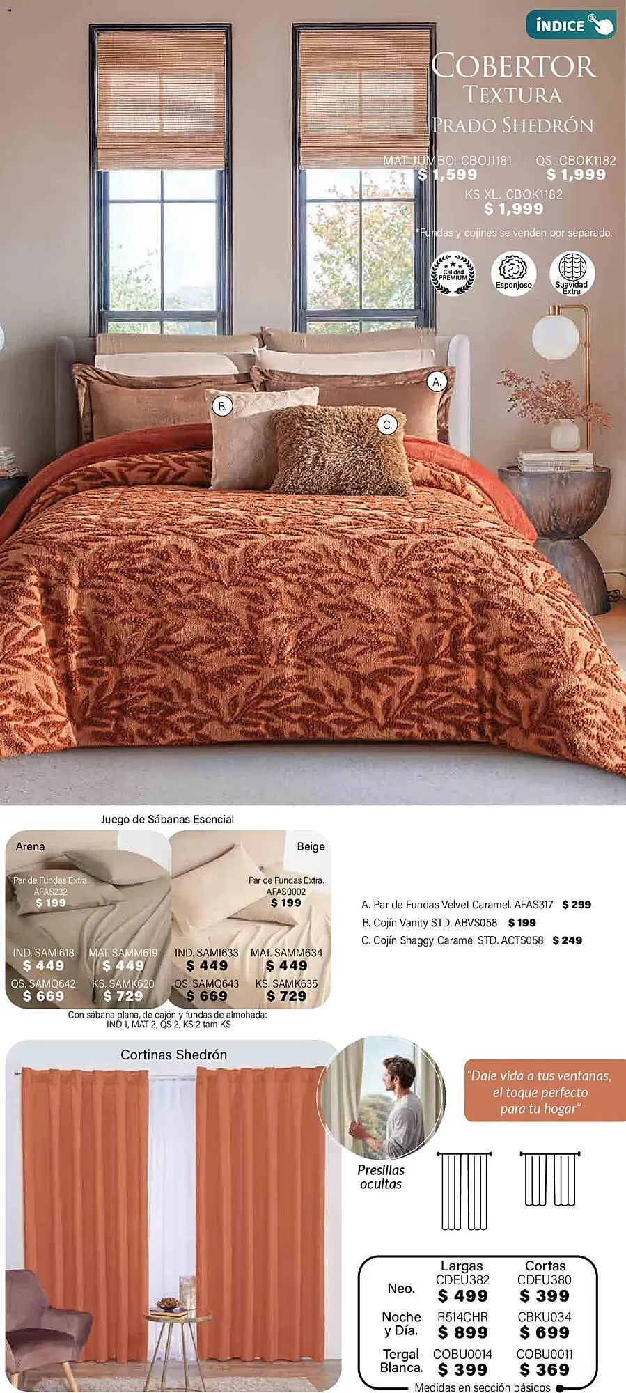 Catálogo de Catálogo Colchas Concord 1 de noviembre al 1 de febrero 2026 - Pagina 357
