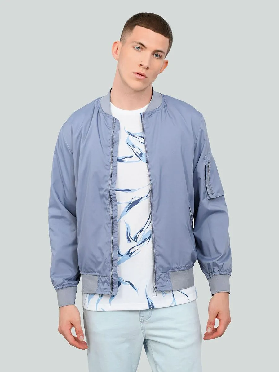 Chamarra Bomber Lila