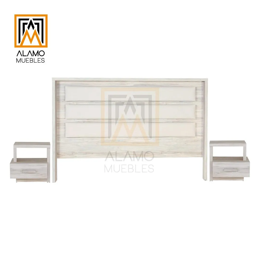 Cabecera Tucson King Size + 2 Burós Alesa Ambrossia