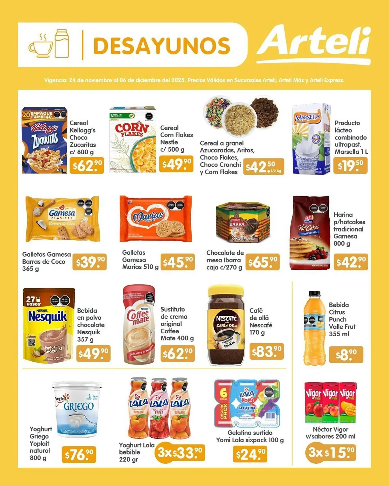 Catálogo de Folleto Arteli 24 de noviembre al 6 de diciembre 2025 - Pagina 2