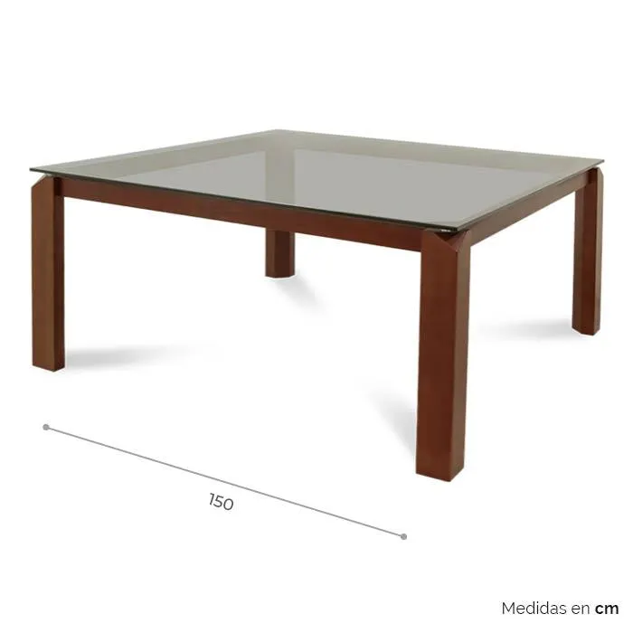 Mesa De Comedor P/8 Nogal Bogu