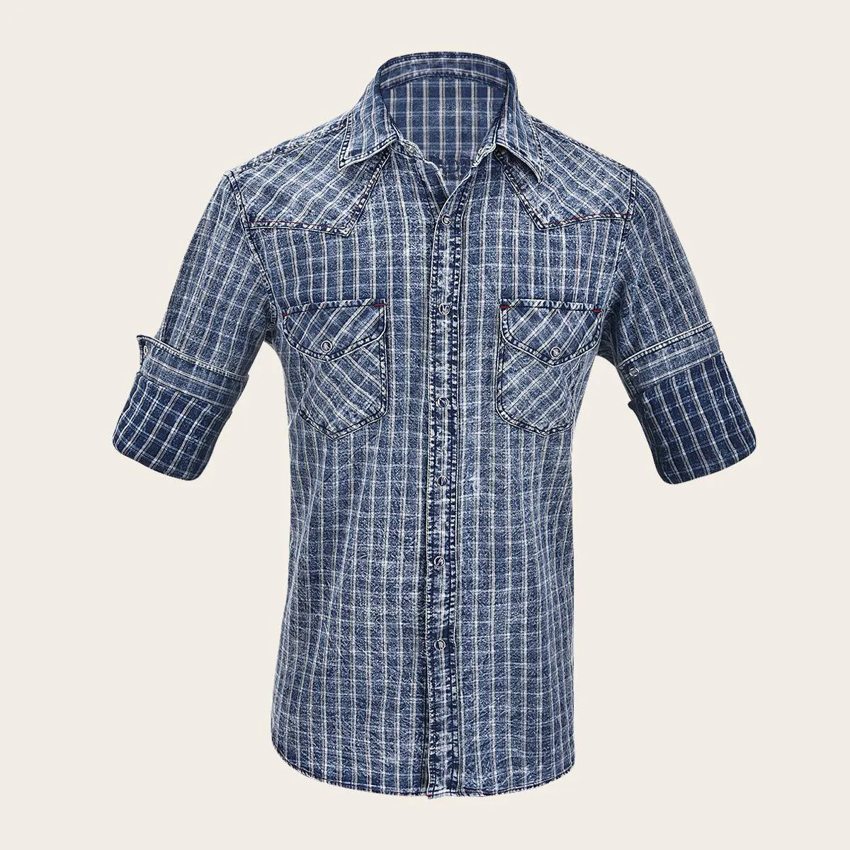 Camisa Cuadra para caballero.