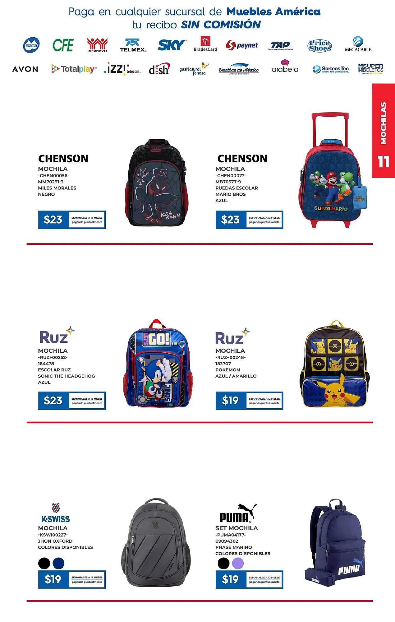 Catálogo de Catálogo Muebles América 21 de julio al 15 de agosto 2025 - Pagina 11