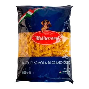 PASTA FUSILLI LA MEDITERRANEA 500 GR.