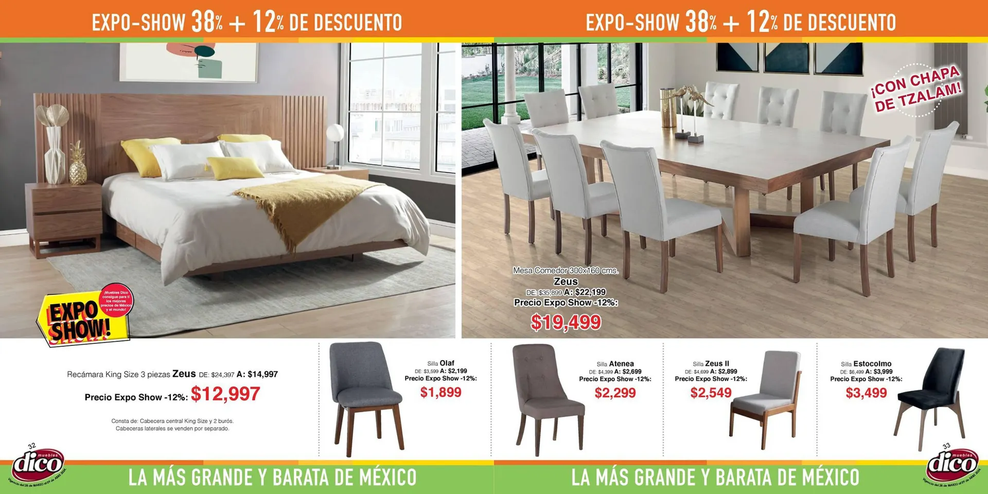 Catálogo de Catálogo Muebles Dico 29 de marzo al 9 de abril 2024 - Pagina 17