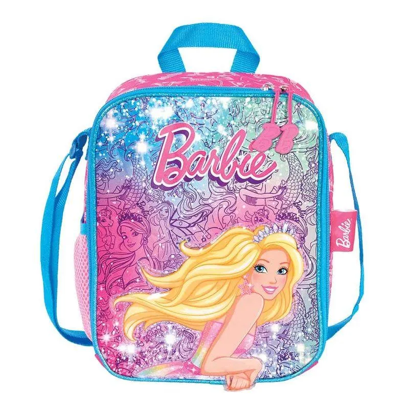 Lonchera Plástica Suave para Niña Barbie Yadatex B010LB044A