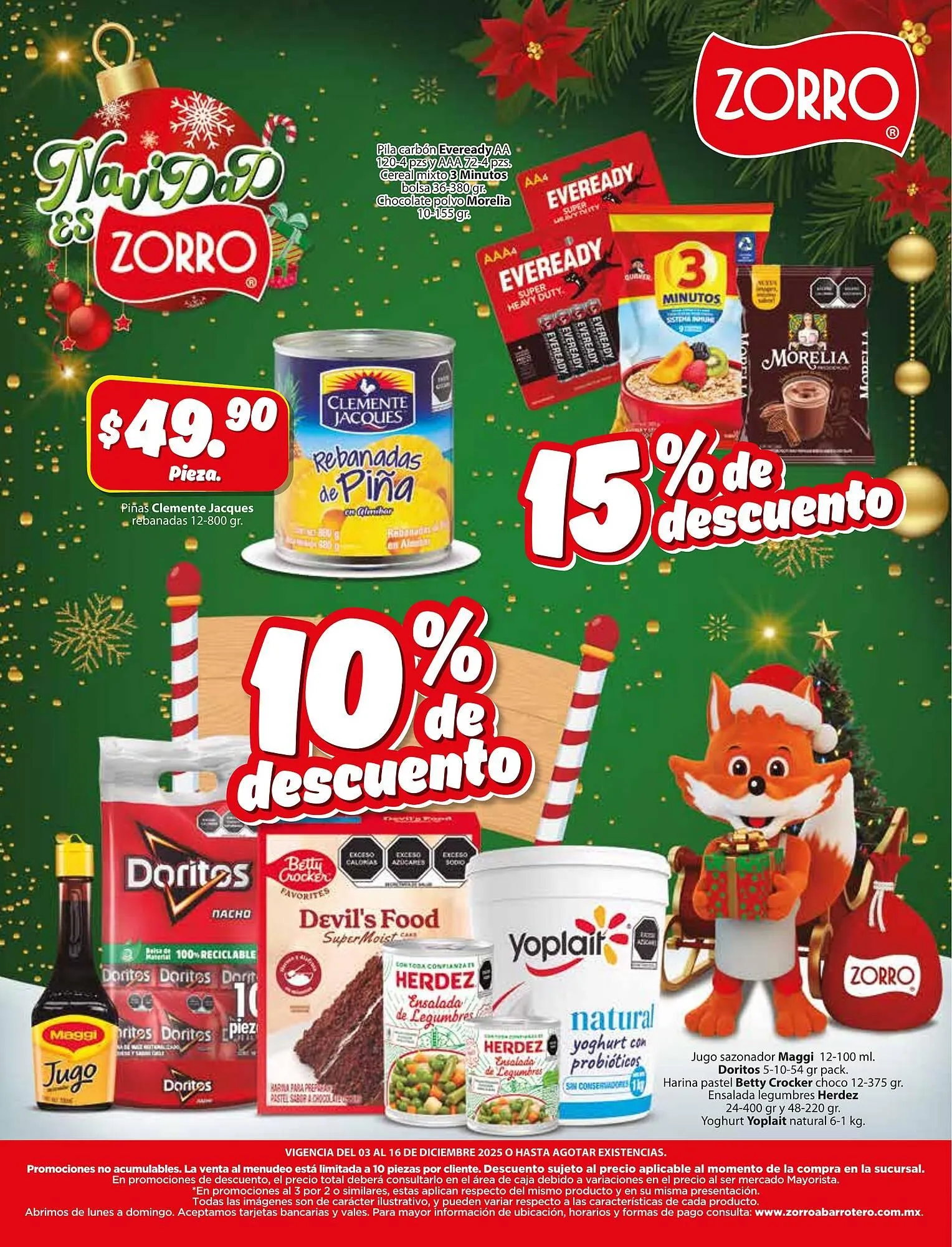 Catálogo de Catálogo Zorro 3 de diciembre al 16 de diciembre 2025 - Pagina 16