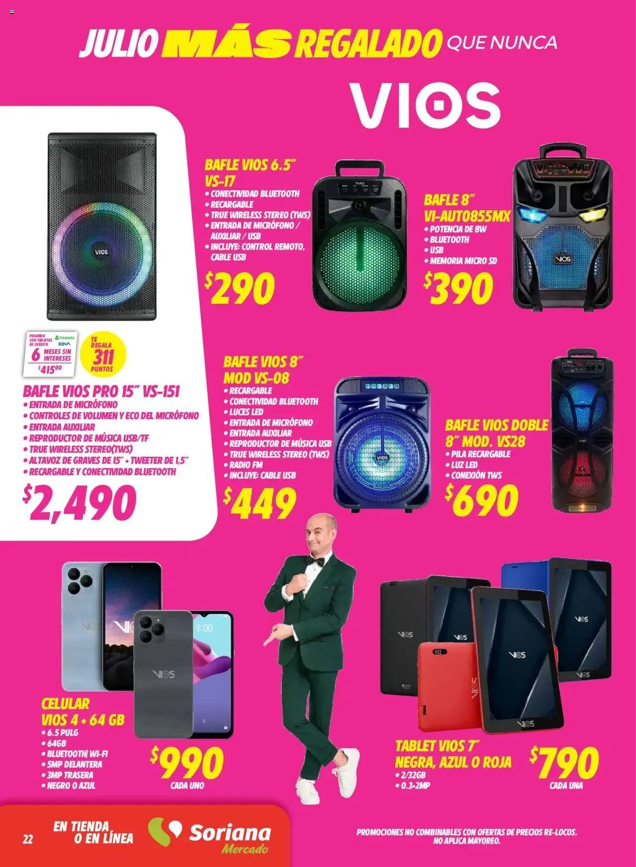 Catálogo de Soriana - Julio Regalado Mercado Nacional 23 de mayo al 29 de mayo 2025 - Pagina 22