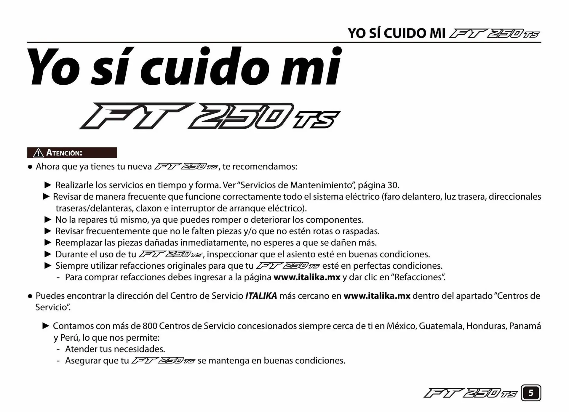 Catálogo de Catálogo Italika 14 de junio al 31 de enero 2024 - Pagina 7