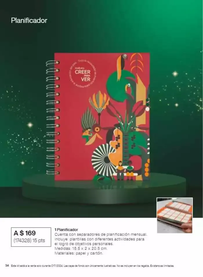 Catálogo de Portada Especial Navidad Natura 30 de septiembre al 31 de diciembre 2024 - Pagina 34