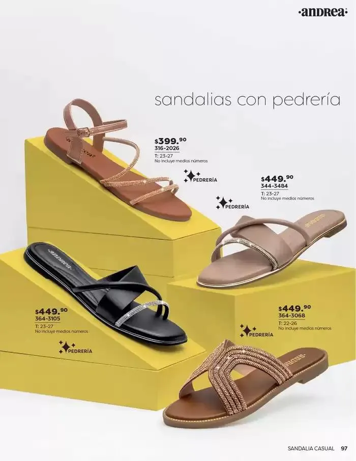 Catálogo de ANDREA | CALZADO DAMA 26 de enero al 24 de mayo 2025 - Pagina 97