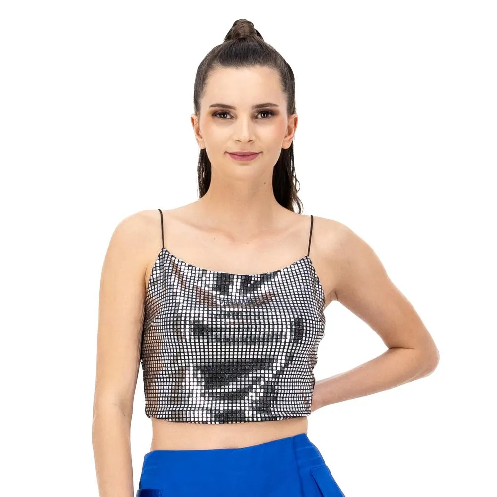 Top Mujer De Lentejuelas