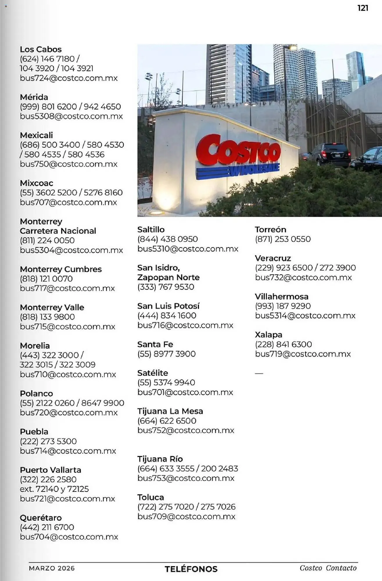 Catálogo de Catálogo Costco 1 de marzo al 1 de abril 2026 - Pagina 121