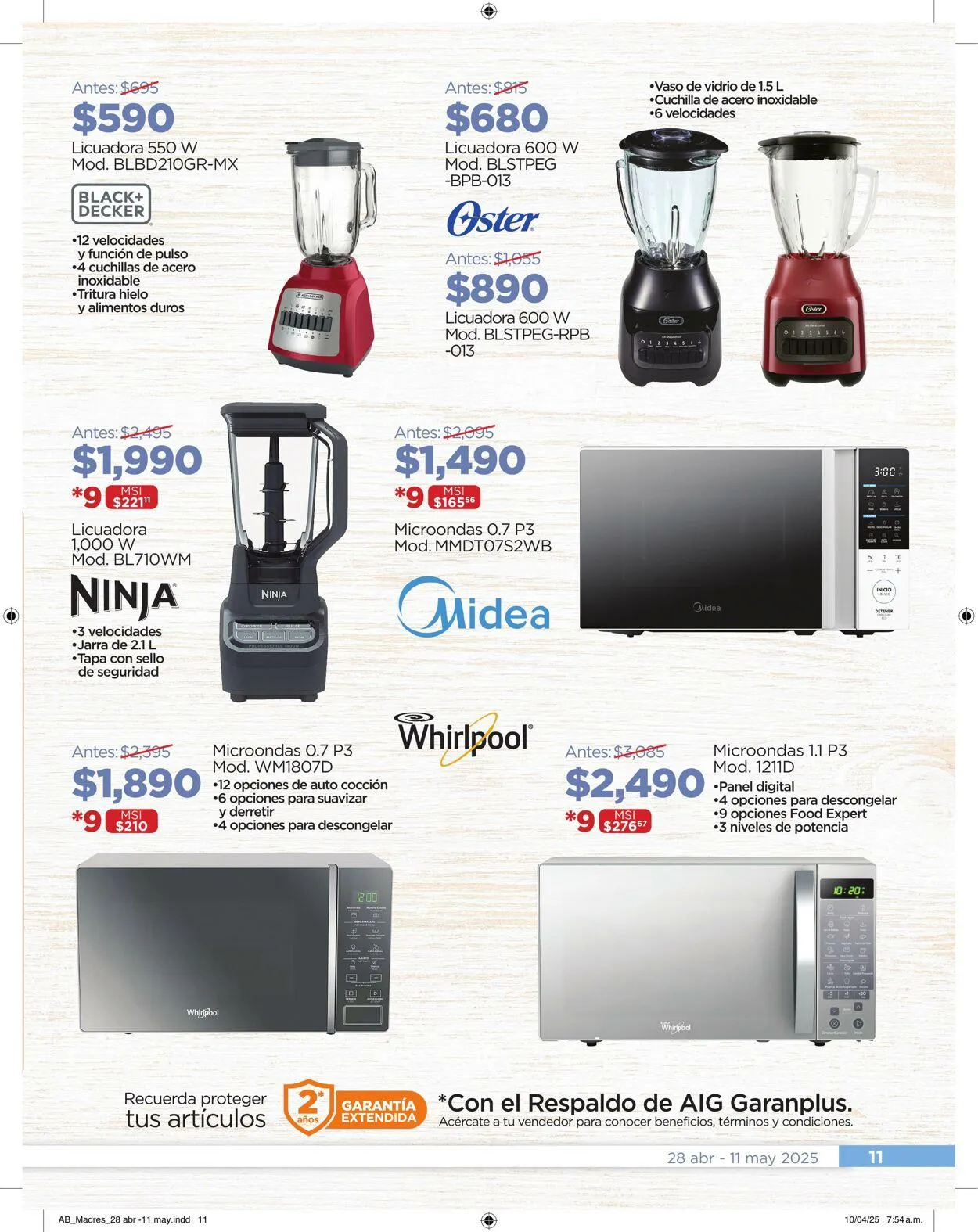 Catálogo de Chedraui Oferta actual 24 de septiembre al 8 de octubre 2025 - Pagina 11