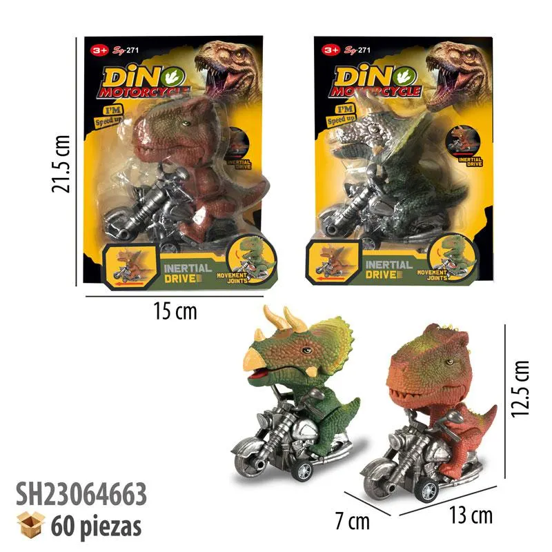 MOTOCICLETA DINOSAURIO