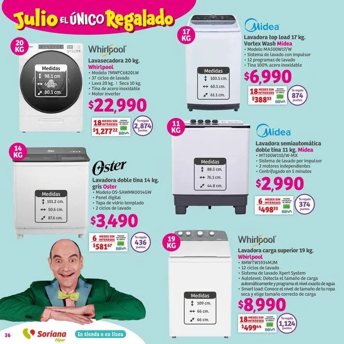 Catálogo de Julio Regalado Híper 7 de junio al 12 de junio 2024 - Pagina 36