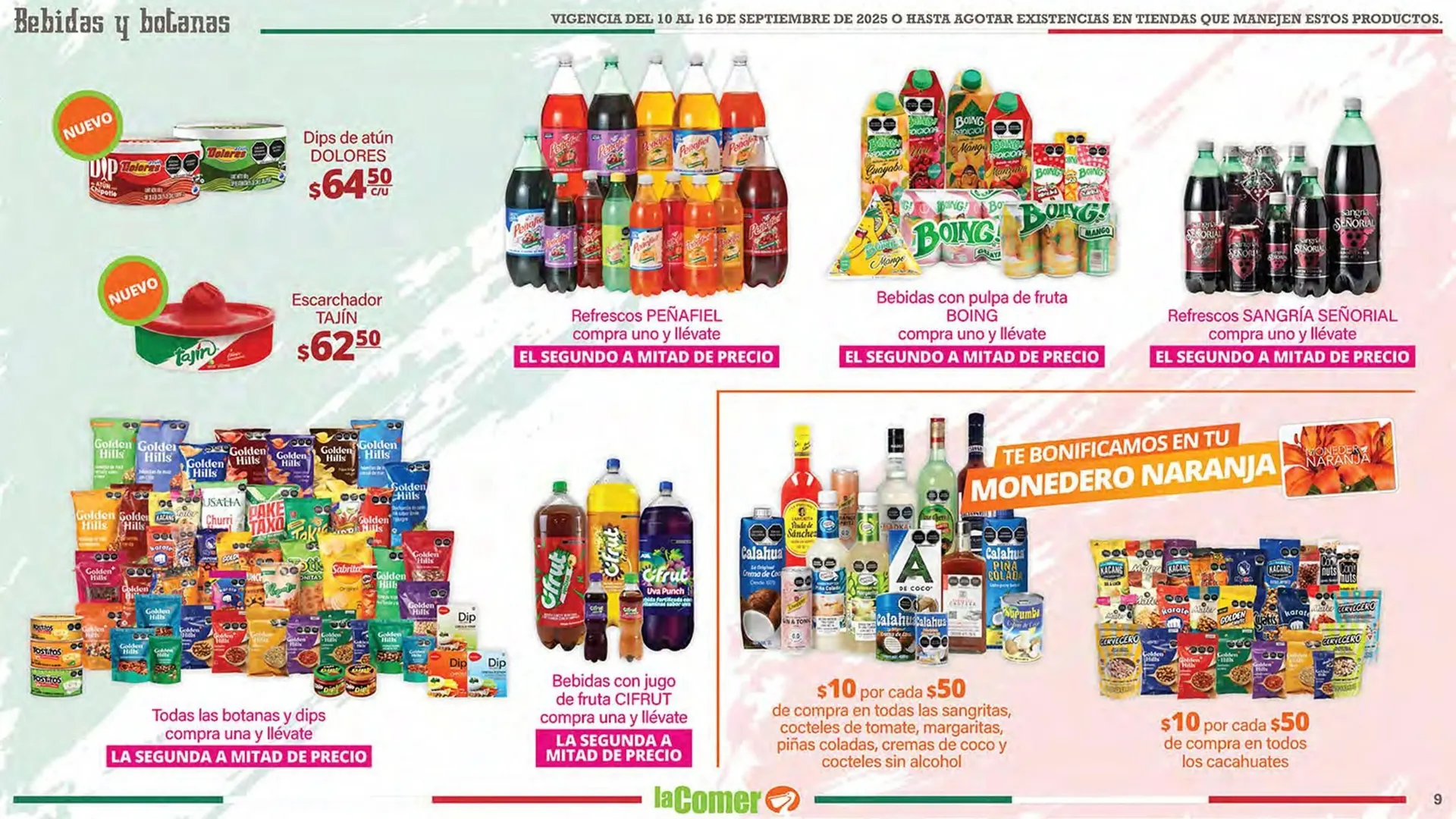 Catálogo de Folleto La Comer 10 de septiembre al 16 de septiembre 2025 - Pagina 9