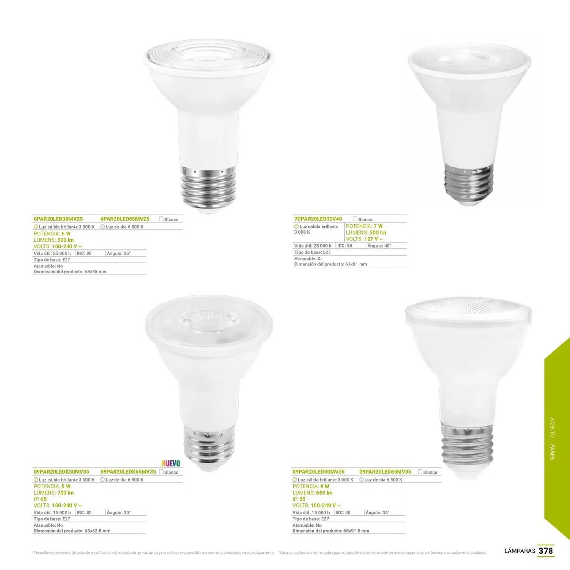 Catálogo de Catálogo Tecnolite 27 de junio al 31 de diciembre 2025 - Pagina 10