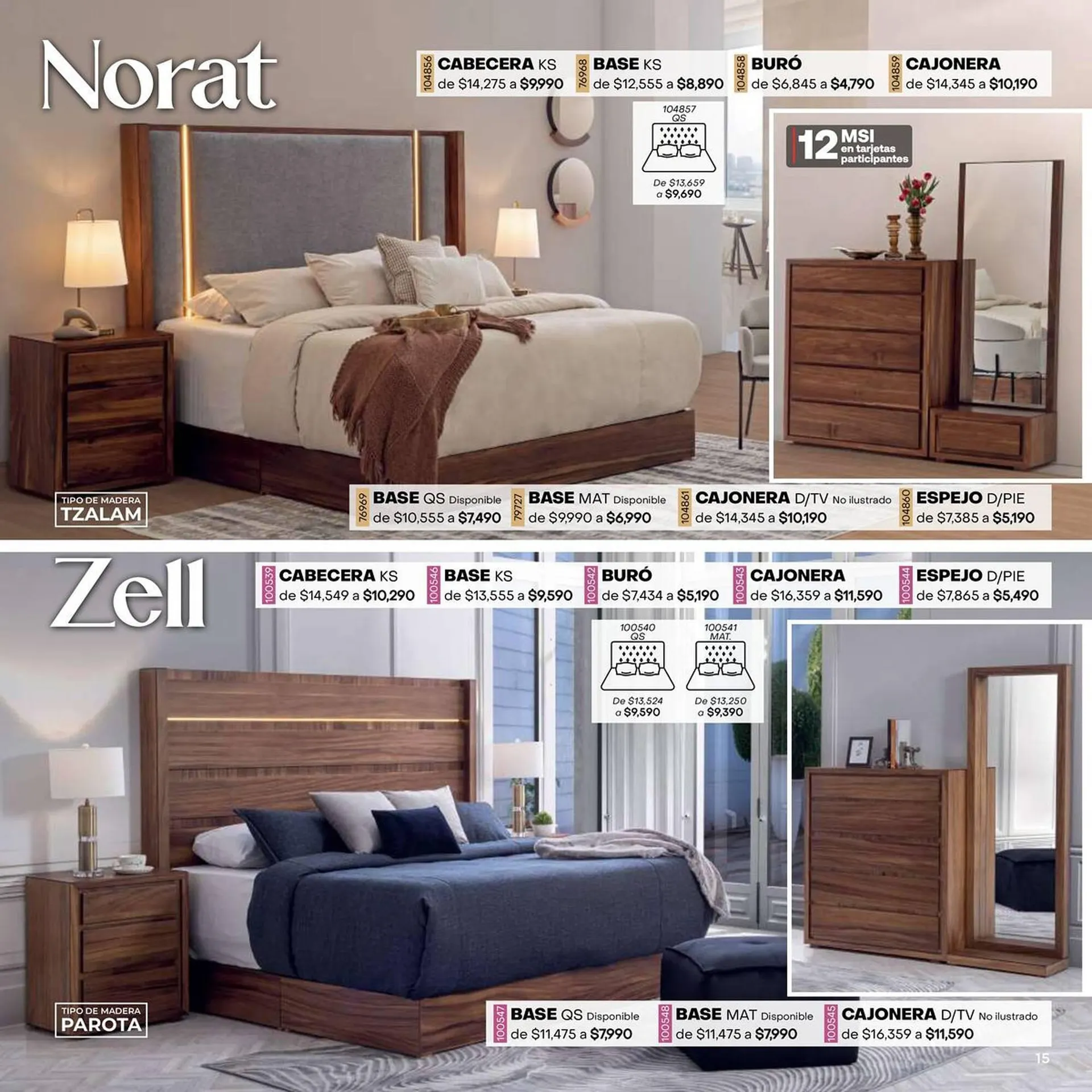 Catálogo de Catálogo Muebles Placencia 8 de febrero al 19 de febrero 2024 - Pagina 15