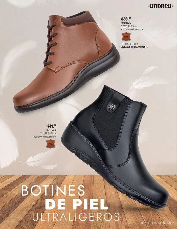 Catálogo de ANDREA - CALZADO DAMA 26 de agosto al 25 de enero 2025 - Pagina 172