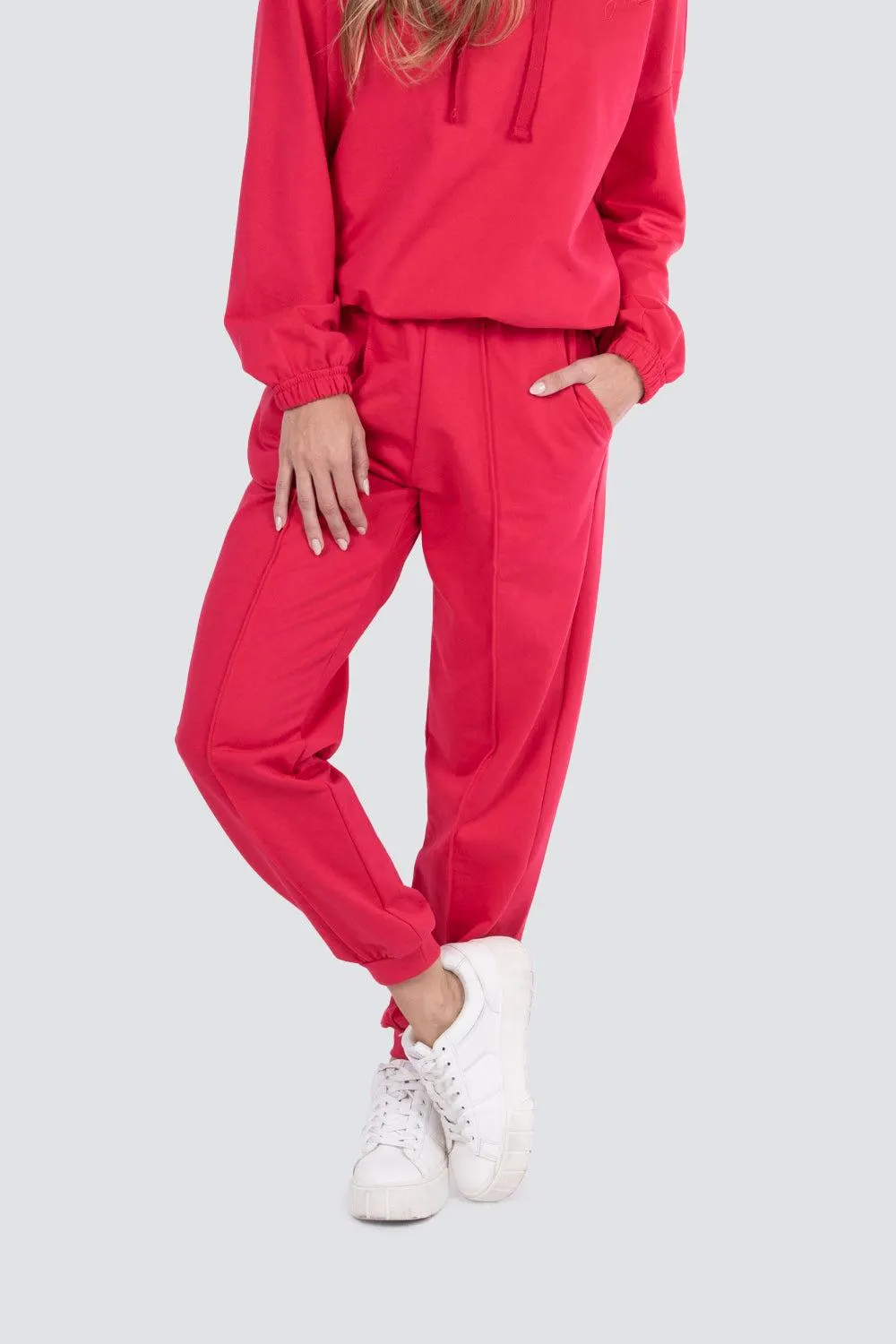 Pantalón deportivo rosa