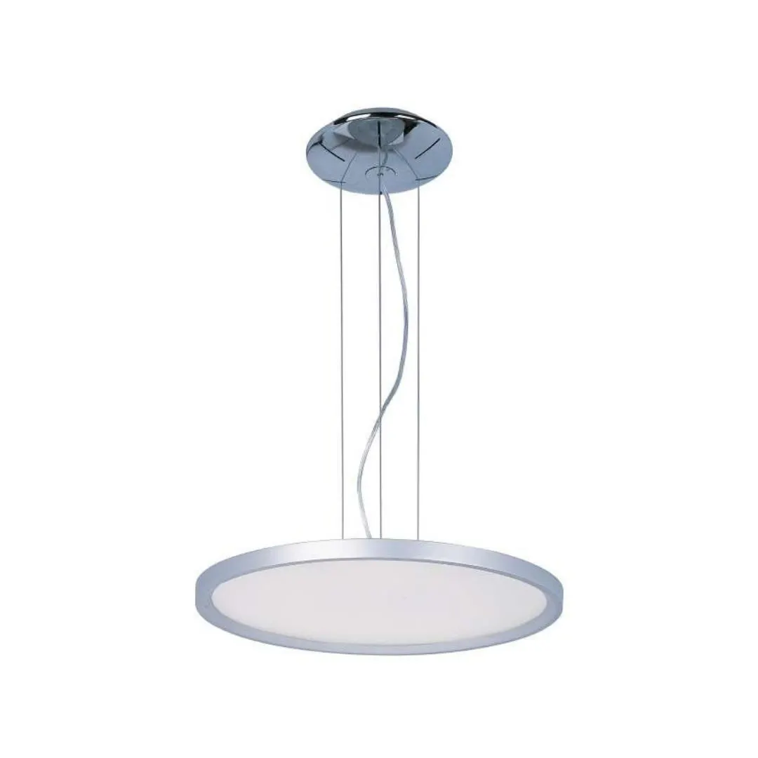 Lámpara led colgante Plata Mate LED