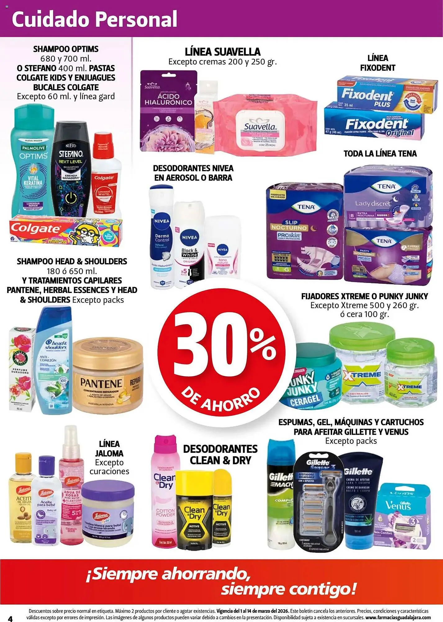 Catálogo de Folleto Farmacias Guadalajara 1 de marzo al 14 de marzo 2026 - Pagina 4
