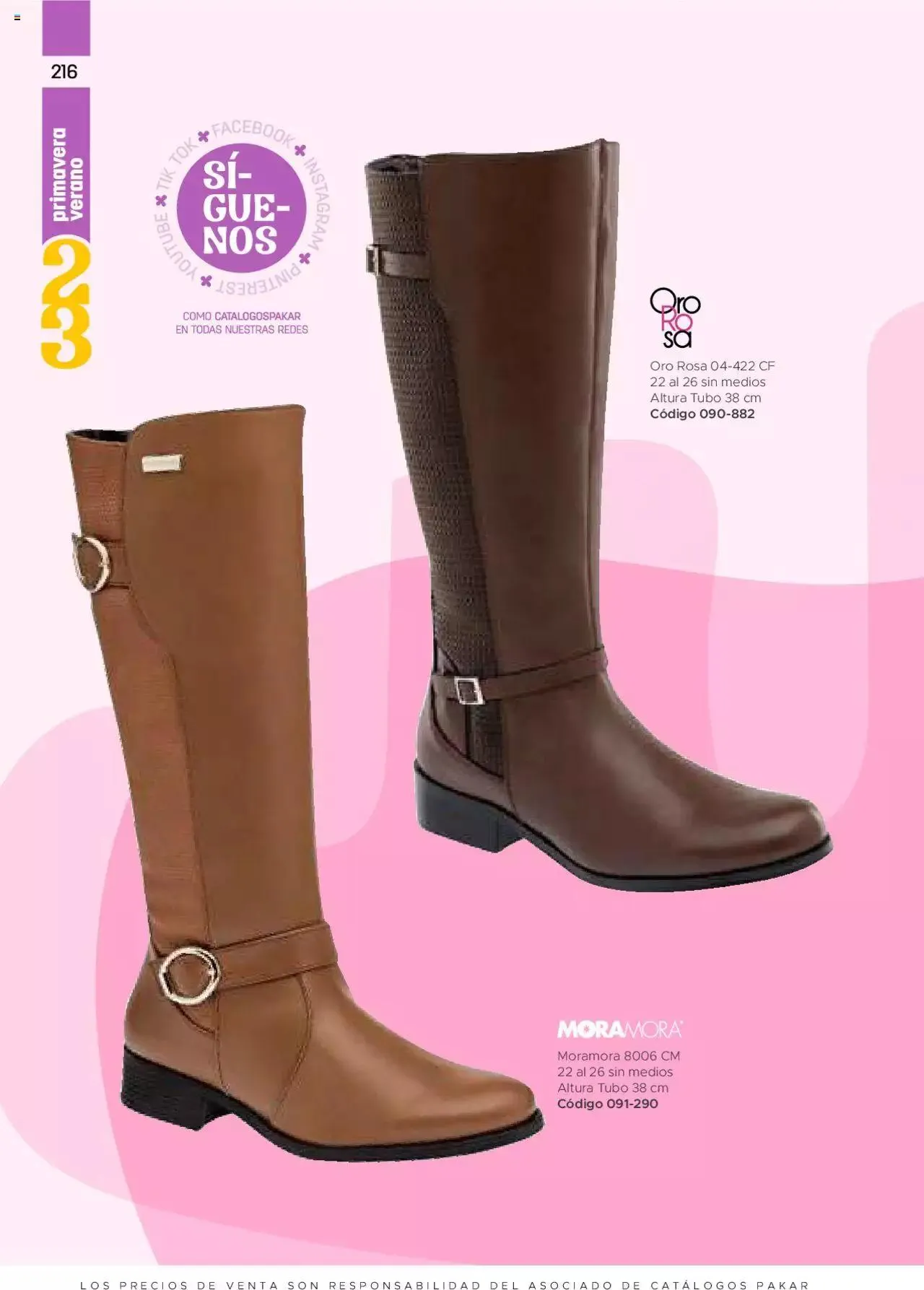 Catálogo de SC Pakar - Mujer 27 de enero al 31 de diciembre 2023 - Pagina 216
