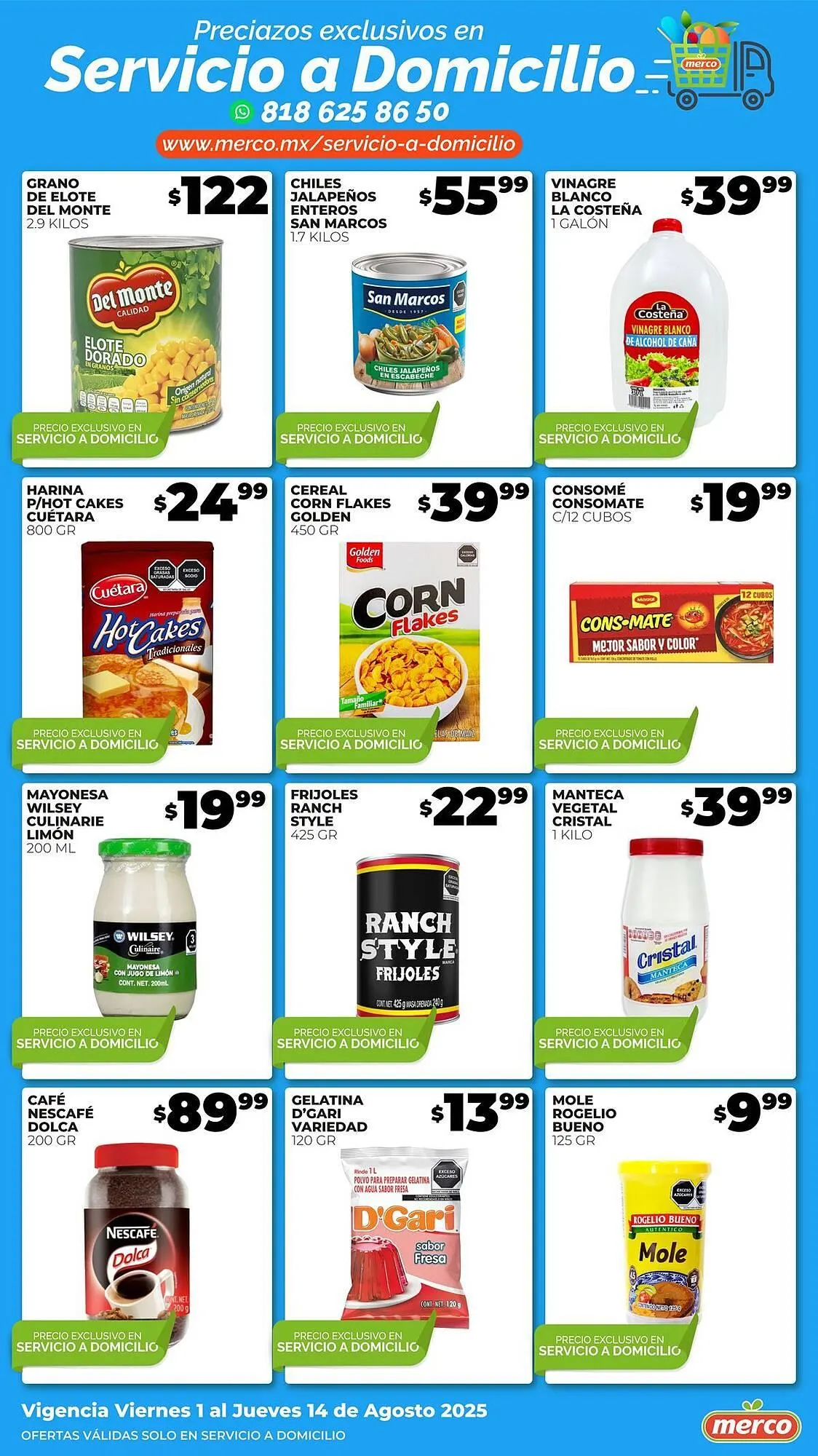 Catálogo de Catálogo Merco 1 de agosto al 14 de agosto 2025 - Pagina 2