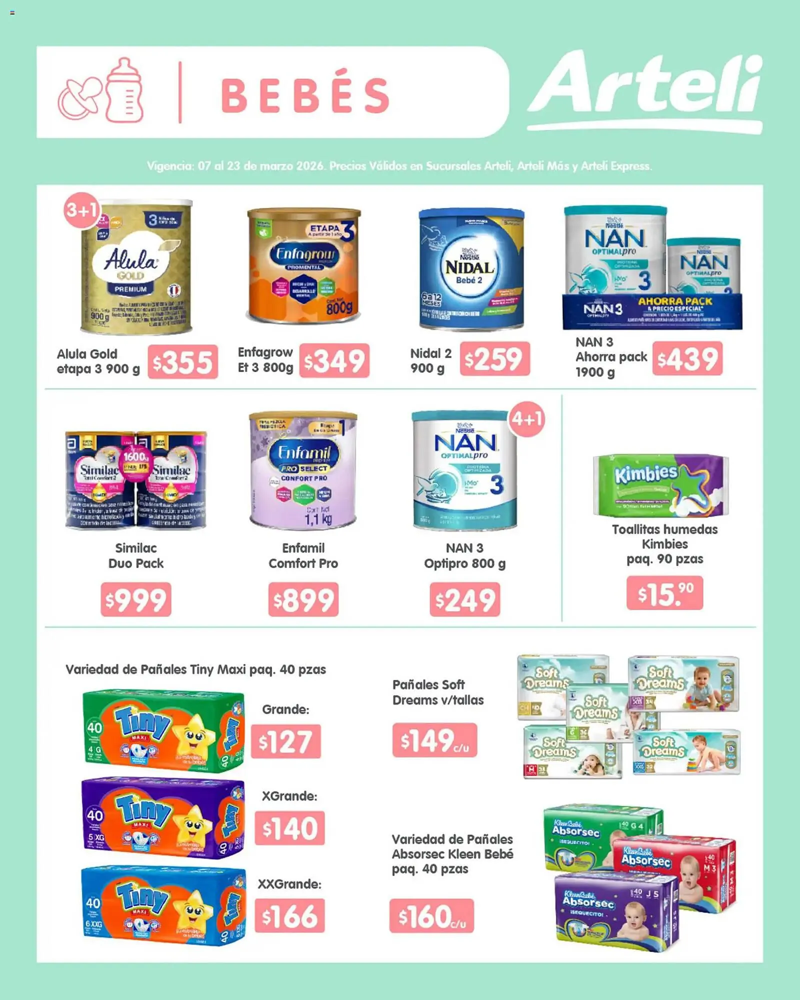 Catálogo de Folleto Arteli 7 de marzo al 23 de marzo 2026 - Pagina 13