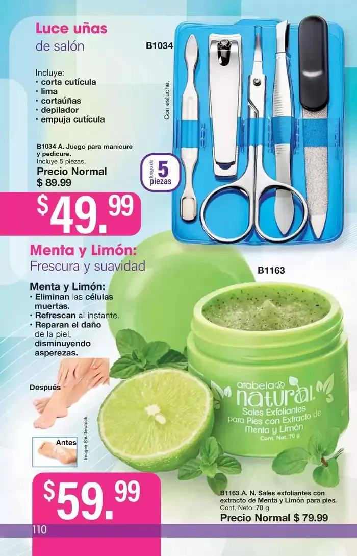 Catálogo de Arabela Campaña 01 4 de diciembre al 26 de diciembre 2024 - Pagina 110