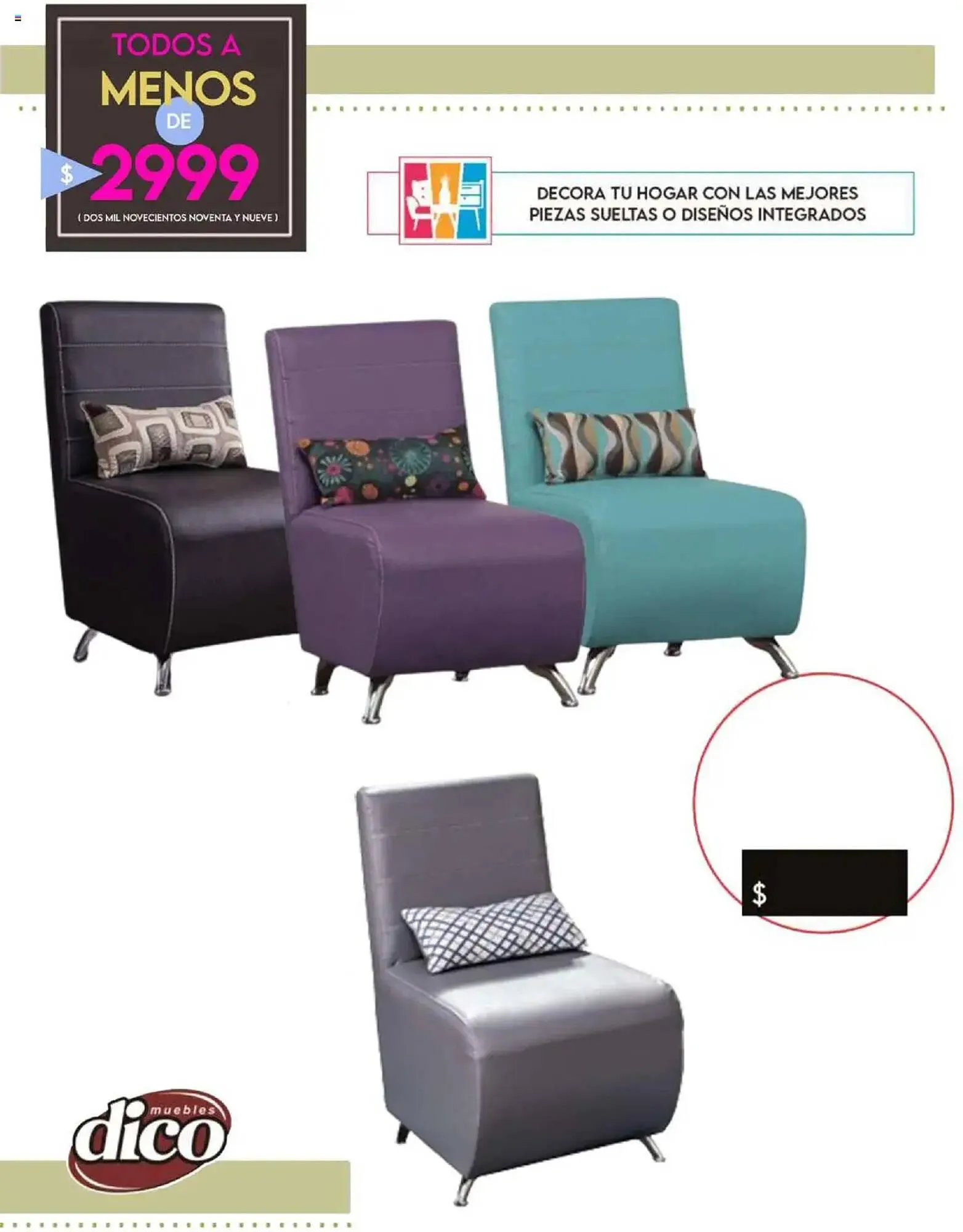 Catálogo de Catálogo Muebles Dico 16 de octubre al 1 de enero 2026 - Pagina 10