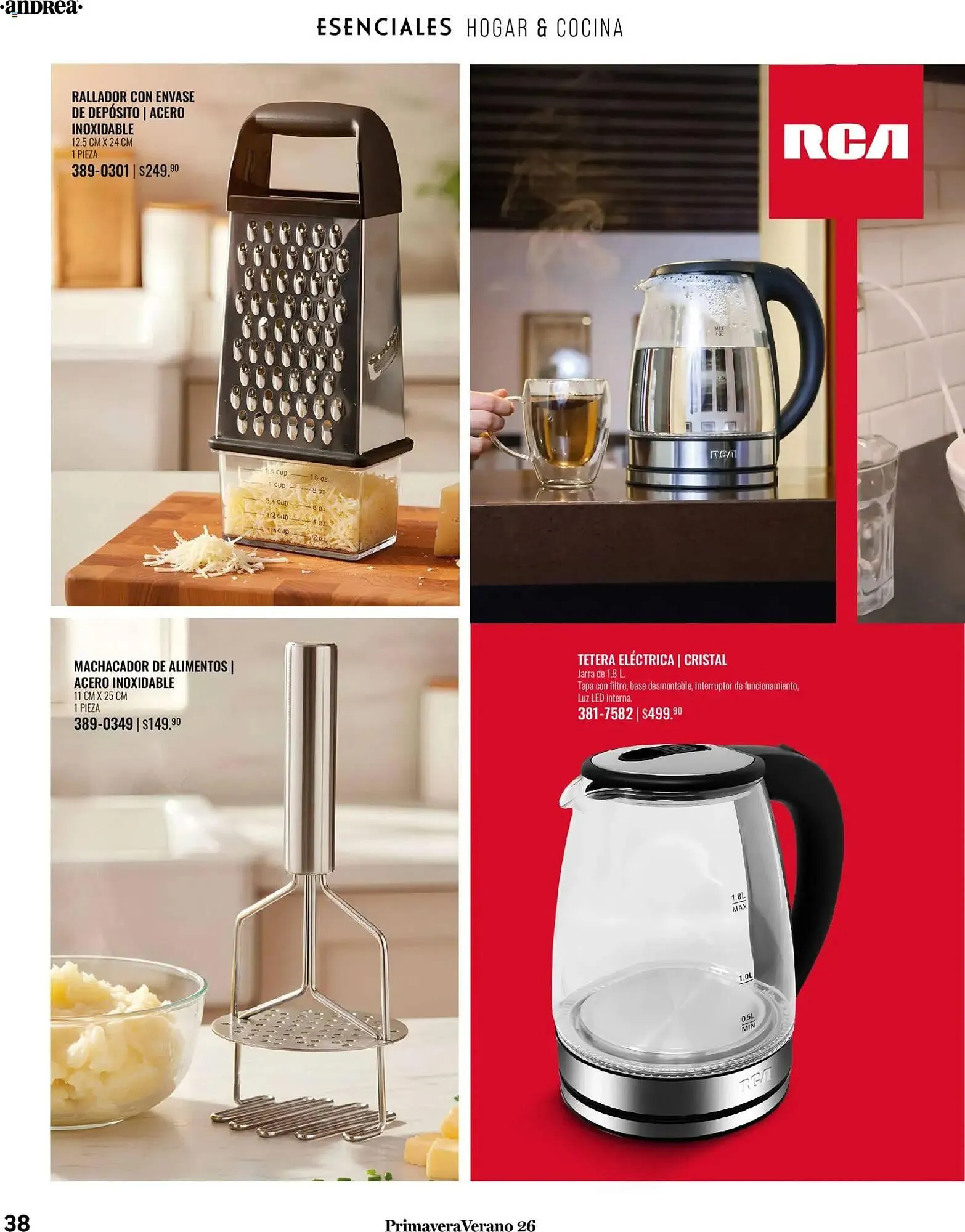 Catálogo de Catálogo Andrea 25 de enero al 22 de agosto 2026 - Pagina 38