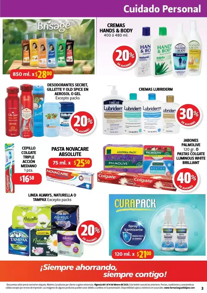 Catálogo de Ofertas principales para ahorradores 3 de febrero al 14 de febrero 2025 - Pagina 3