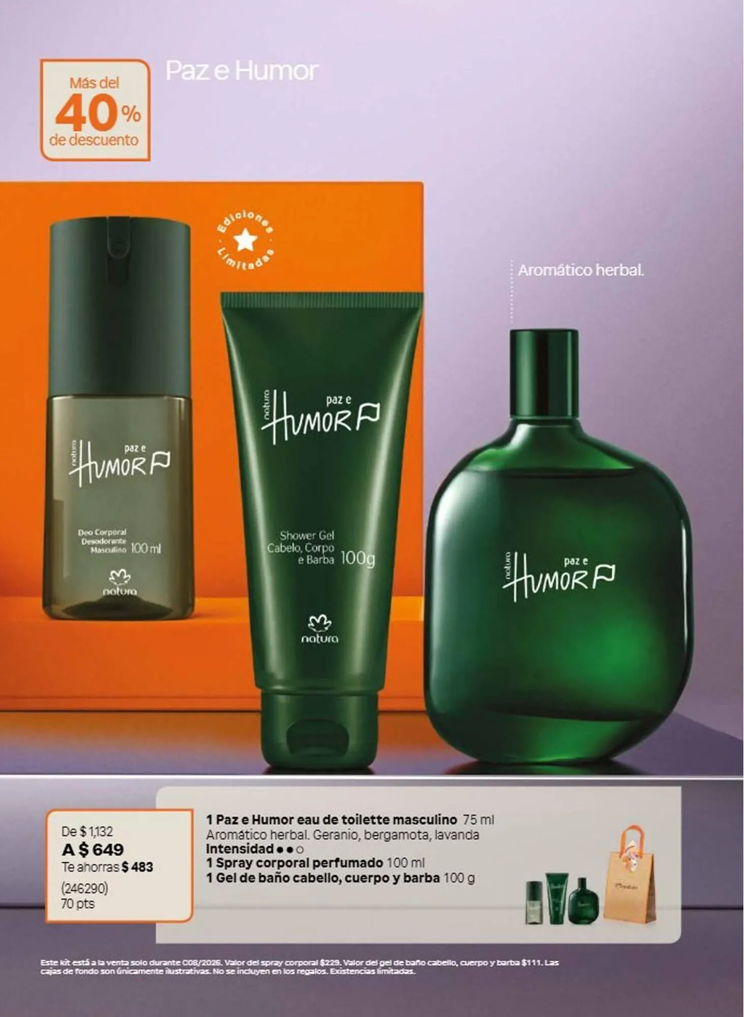 Catálogo de Catálogo Natura 1 de agosto al 31 de agosto 2026 - Pagina 22