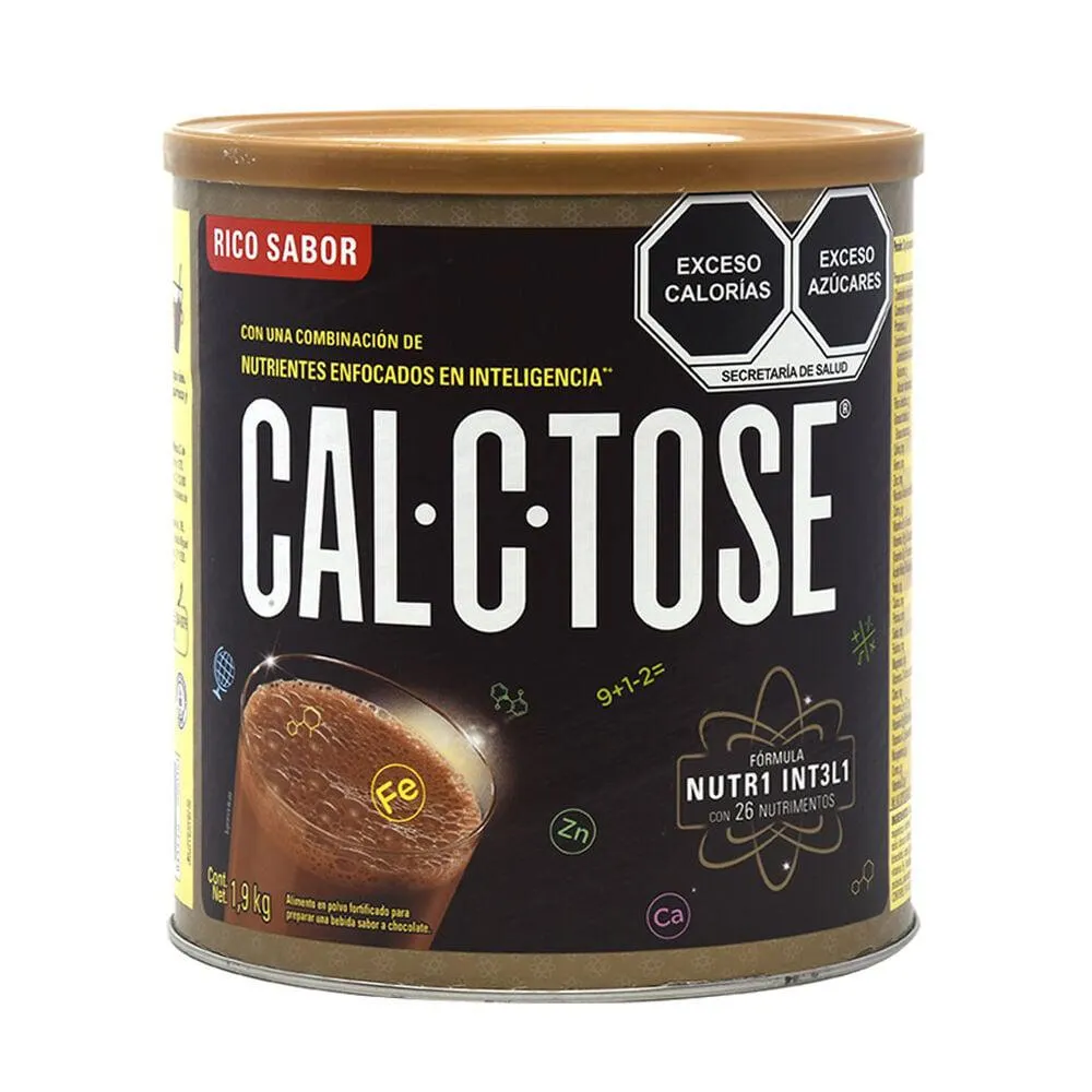 Chocolate en Polvo Cal-C-Tose 1.9 Kg