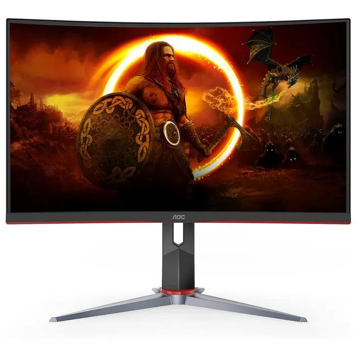 Monitor Gamer Curvo 23.8 AOC 1ms 165Hz Full HD VA WLED HDMI FreeSync C24G2