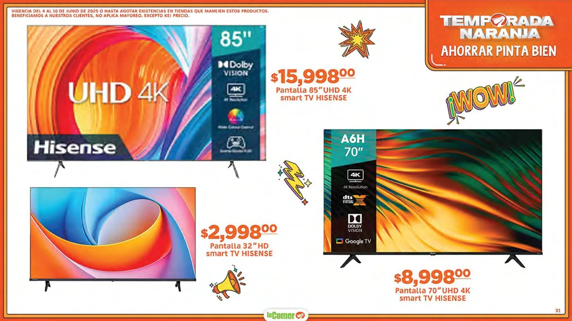 Catálogo de Catálogo La Comer 4 de junio al 10 de junio 2025 - Pagina 31