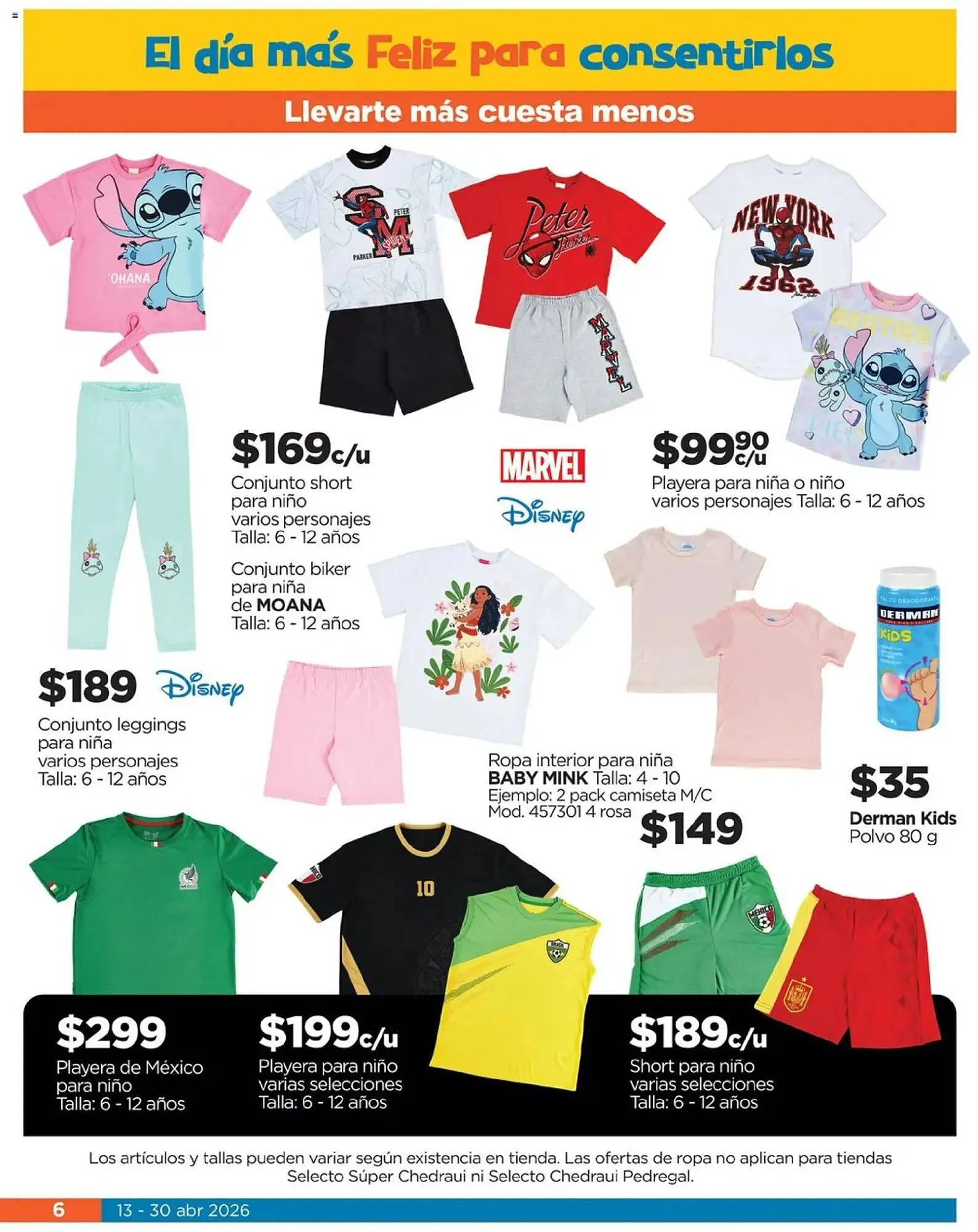 Catálogo de Folleto Chedraui 13 de abril al 1 de mayo 2026 - Pagina 6
