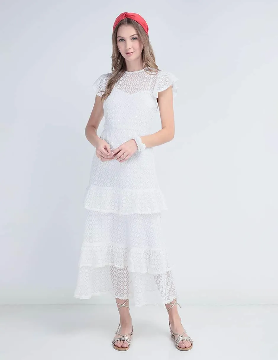 Vestido crop casual Mixology para mujer