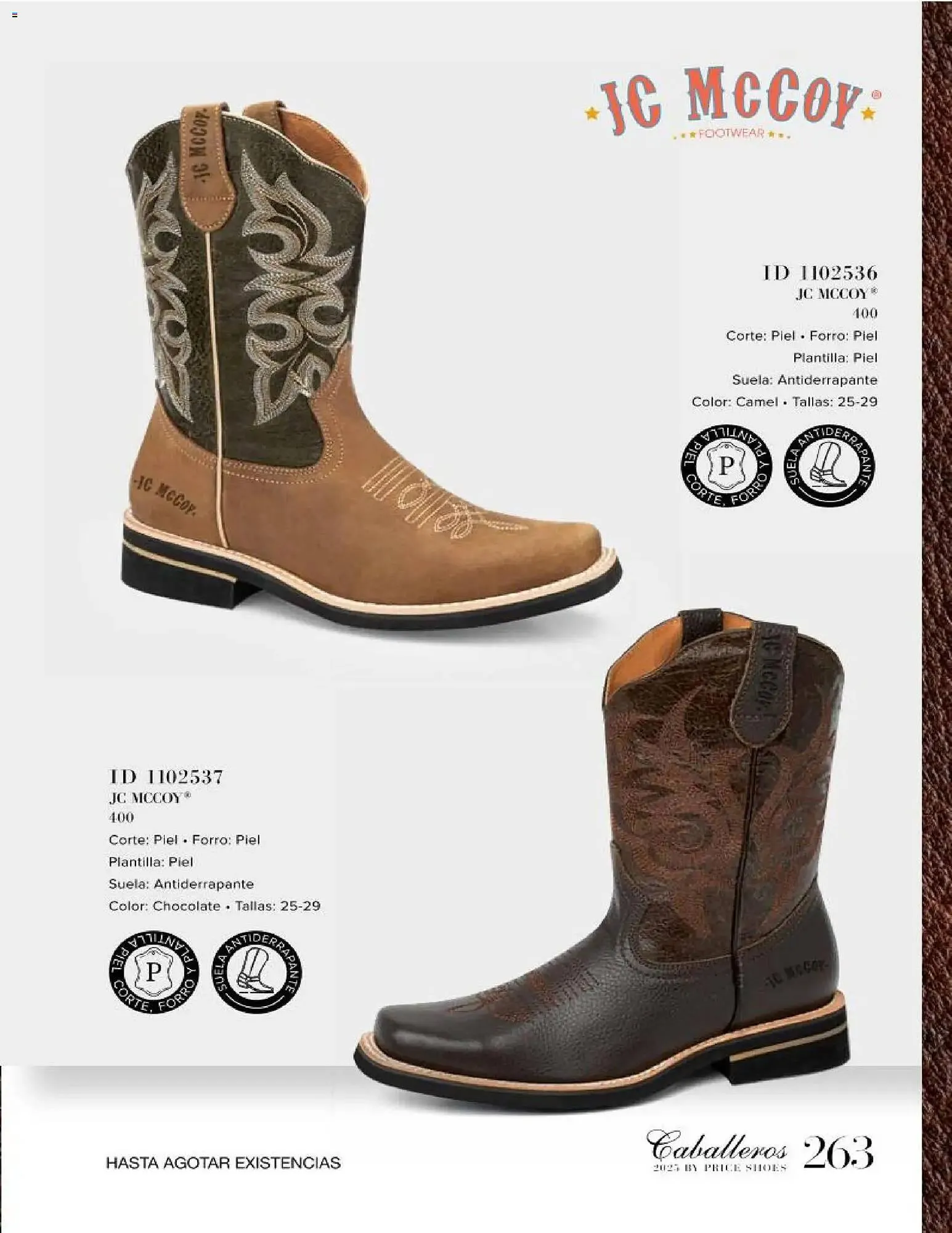 Catálogo de Catálogo Price Shoes 26 de noviembre al 1 de julio 2026 - Pagina 263