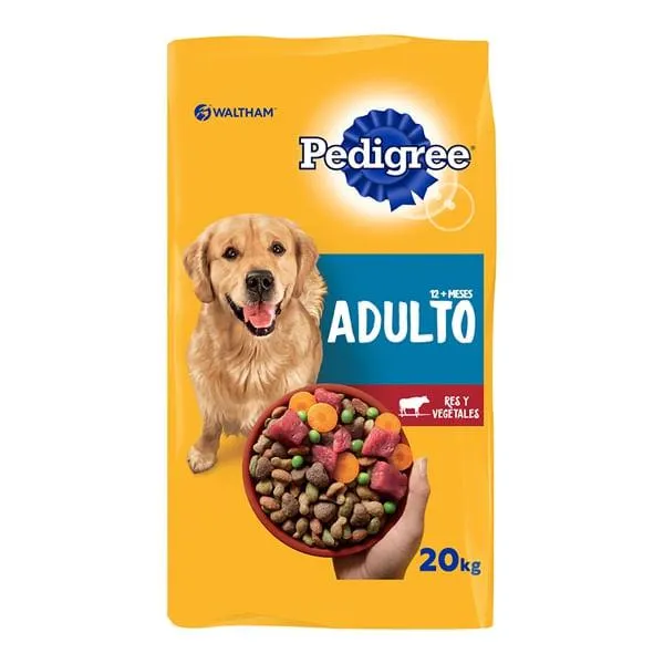 Alimento para perro Pedigree adulto 20 kg