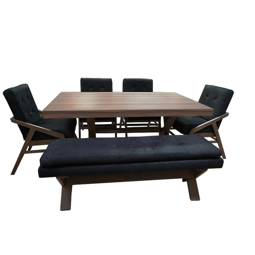 COMEDOR DE 4 SILLAS Y UNA BANCA